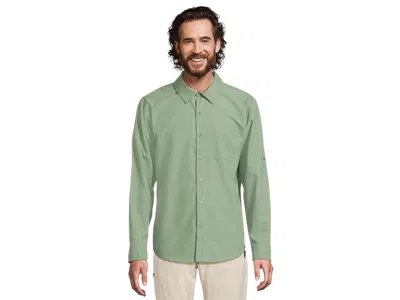 Marmot Airexchange Solarshield Long Sleeve Shirt In Green