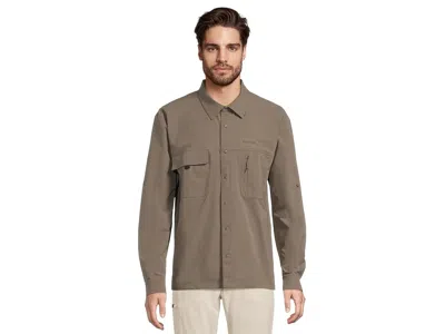 Marmot Airexchange Solarshield Overshirt In Brown