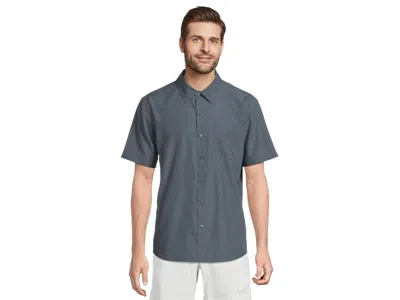 Marmot Airexchange Solarshield Short Sleeve Shirt In Gray