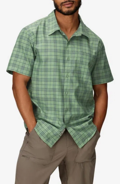 Marmot Airexchange Upf Short Sleeve Button-up Shirt
