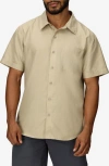 Marmot Airexchange Upf Short Sleeve Button-up Shirt In Gray