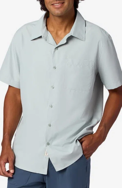 Marmot Airexchange Upf Short Sleeve Button-up Shirt In Green