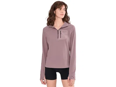 Marmot Airfleece 1/2 Zip In Burgundy