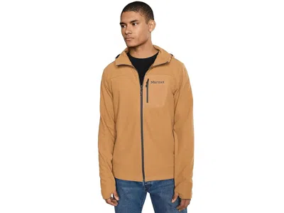 Marmot Airfleece Hoodie In Brown