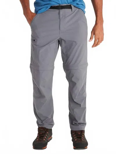 Marmot Arch Rock Convertible Pant In Grey In Gray