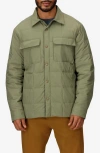 Marmot Ares 700 Fill Power Down Shacket In Green