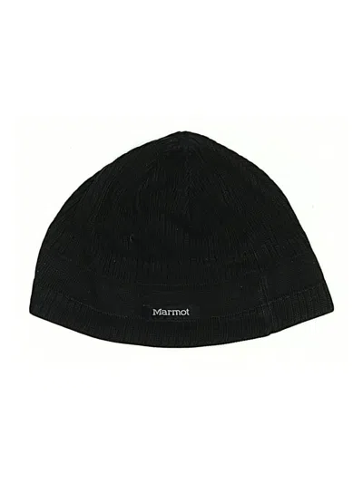 Pre-owned Marmot Beanie Hat In Black
