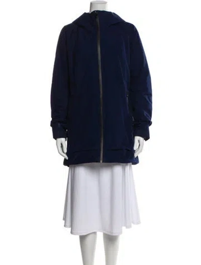 Pre-owned Marmot Bomber Jacket In Blue