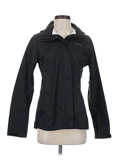 Pre-owned Marmot Cardigan Sweater In Black