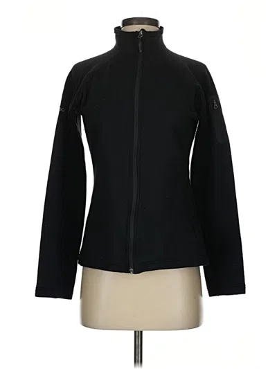 Pre-owned Marmot Cardigan Sweater In Black