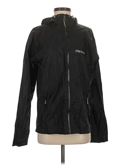 Pre-owned Marmot Cardigan Sweater In Black