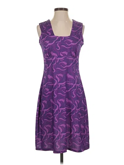 Pre-owned Marmot Casual Dress In Purple