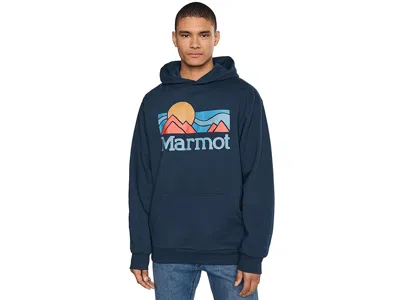 Marmot Coastal Hoodie In Blue