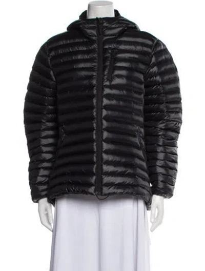Pre-owned Marmot Coat In Black