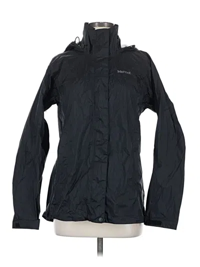 Pre-owned Marmot Coat In Black