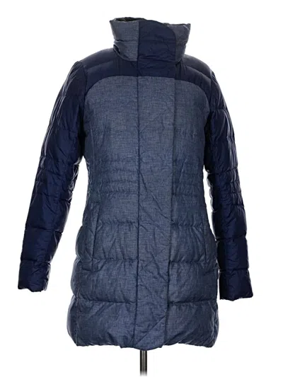 Pre-owned Marmot Coat In Blue