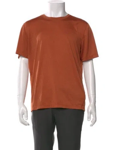 Pre-owned Marmot Crew Neck Short Sleeve T-shirt In Brown