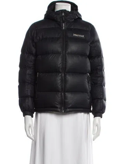 Pre-owned Marmot Down Coat In Gray