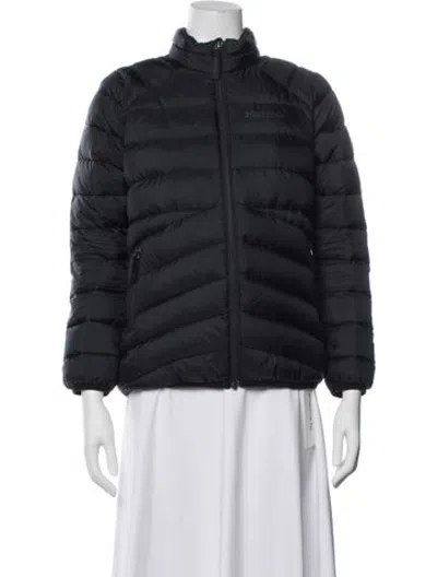 Pre-owned Marmot Down Jacket In Black