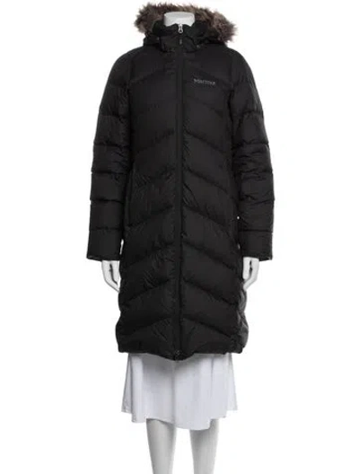 Pre-owned Marmot Down Jacket In Blue