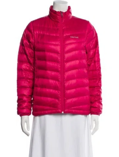 Pre-owned Marmot Down Jacket In Red