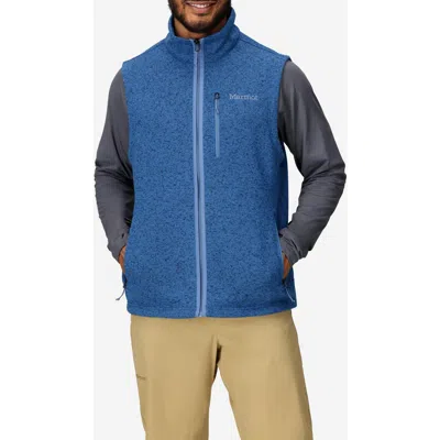 Marmot Drop Line Vest In Rain Cloud Heather