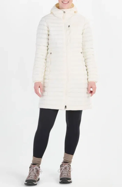 Marmot Echo Featherless Hooded Coat In Papyrus