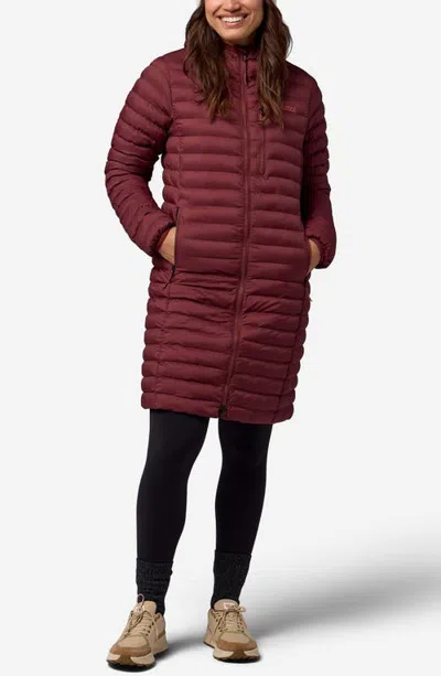 Marmot Echo Featherless Hooded Coat In Red