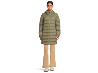 Marmot Echo Featherless Long Jacket In Green