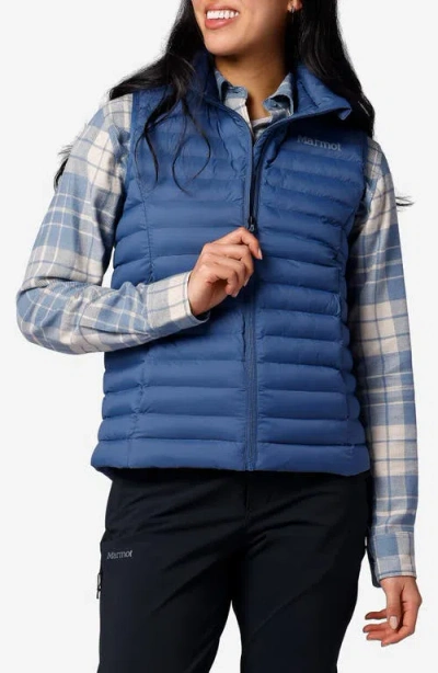 Marmot Echo Featherless Vest In Blue