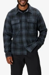 Marmot Felton Long Sleeve Fleece Snap-up Shirt In Multi