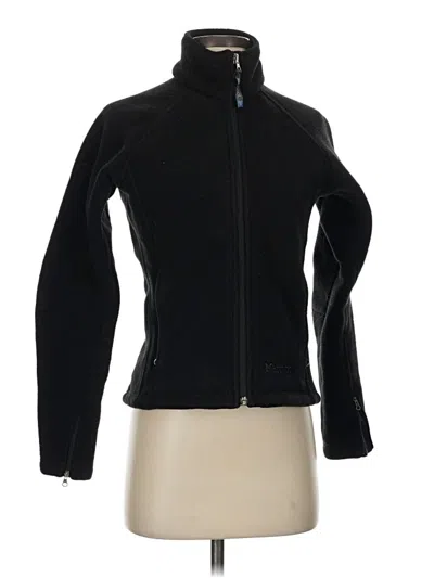 Pre-owned Marmot Fleece Jacket In Black