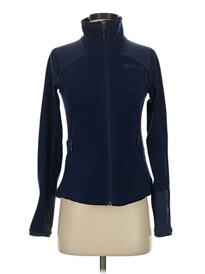 Pre-owned Marmot Fleece Jacket In Blue