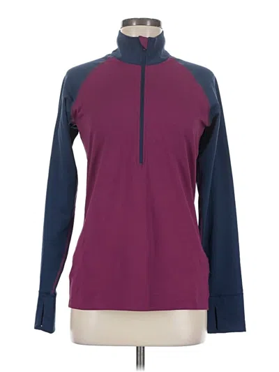 Pre-owned Marmot Fleece Jacket In Purple