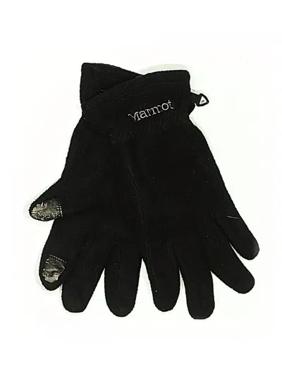 Pre-owned Marmot Gloves In Black