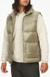 Marmot Men's Guides Quilted Full-zip Down Vest In Vetiver