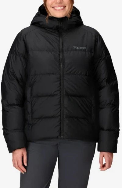 Marmot Guides 700 Fill Power Down Water Repellent Jacket In Black