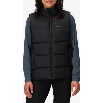 Marmot Guides 700 Fill Power Down Water Repellent Vest In Black