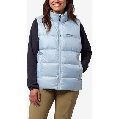 Marmot Guides 700 Fill Power Down Water Repellent Vest In Satin Blue
