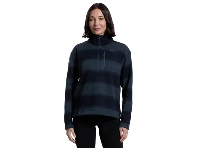 Marmot Heavyweight Drop Line Printed 1/2 Zip In Multi
