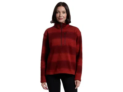 Marmot Heavyweight Drop Line Printed 1/2 Zip In Multi