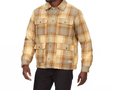 Marmot Heavyweight Sherpa Overshirt In Papyrus In Brown
