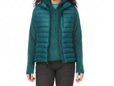 Marmot Highlander Down Vest In Dark Jungle In Multi