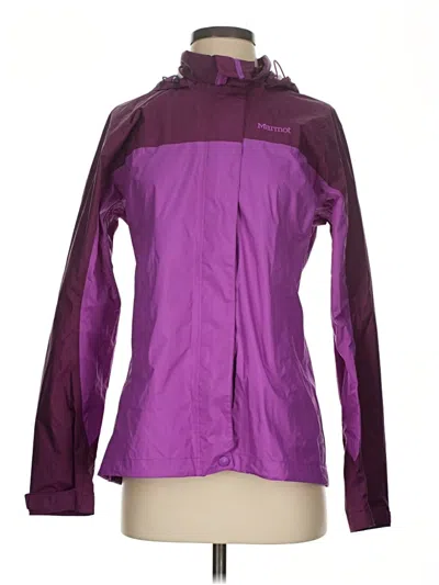 Pre-owned Marmot Jacket In Purple
