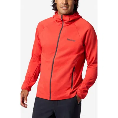 Marmot Leconte Full Zip Hoodie In Red