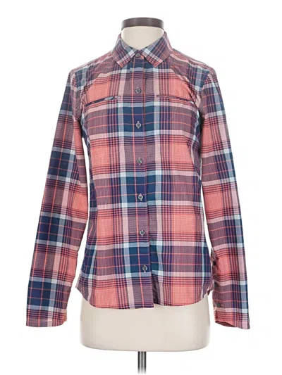 Pre-owned Marmot Long Sleeve Blouse In Pink
