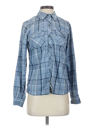 Pre-owned Marmot Long Sleeve Button Down Shirt In Blue