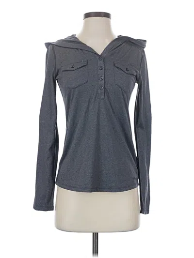 Pre-owned Marmot Long Sleeve Polo Shirt In Gray