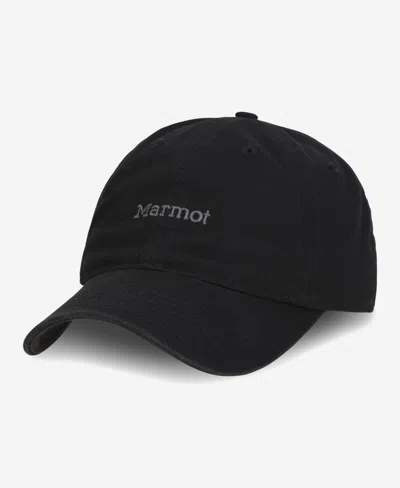 Marmot Men's 6 Panel Aulin Cap In Black