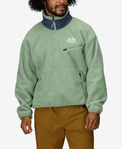 Marmot Men's '94 Zipper Fleece Jacket In Agate Green,thunderhead
